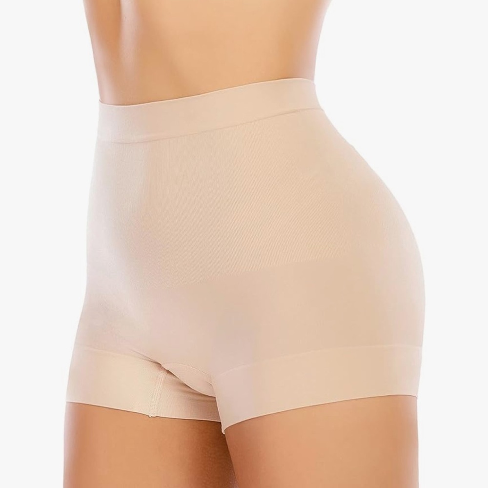 Seamless Shaping Boyshorts Under Dress Shapewear Shorts Tummy Control